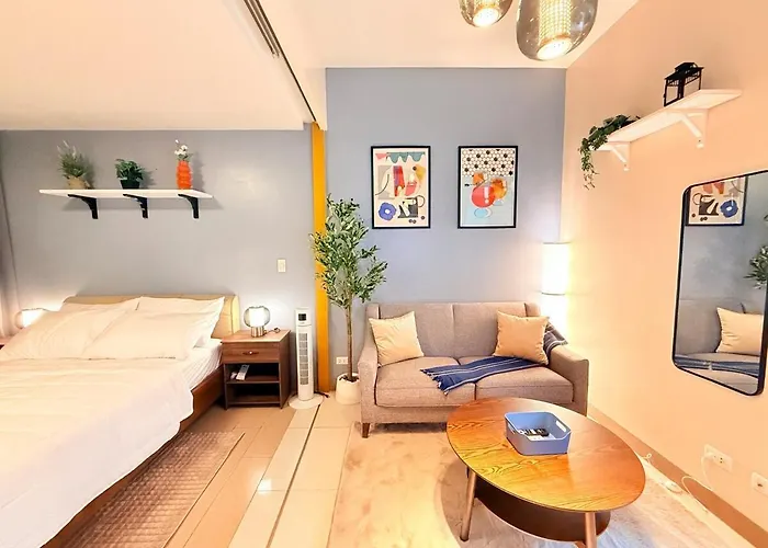 Apartment New! Tranquil & Cozy Wi-fi 350mbps Uptown Bgc Backhome5