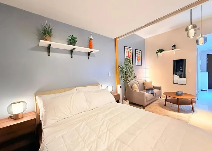Apartment New! Tranquil & Cozy Wi-fi 350mbps Uptown Bgc Backhome5