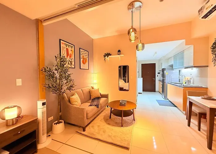 New! Tranquil & Cozy Wi-fi 350mbps Uptown Bgc Backhome5 Apartment