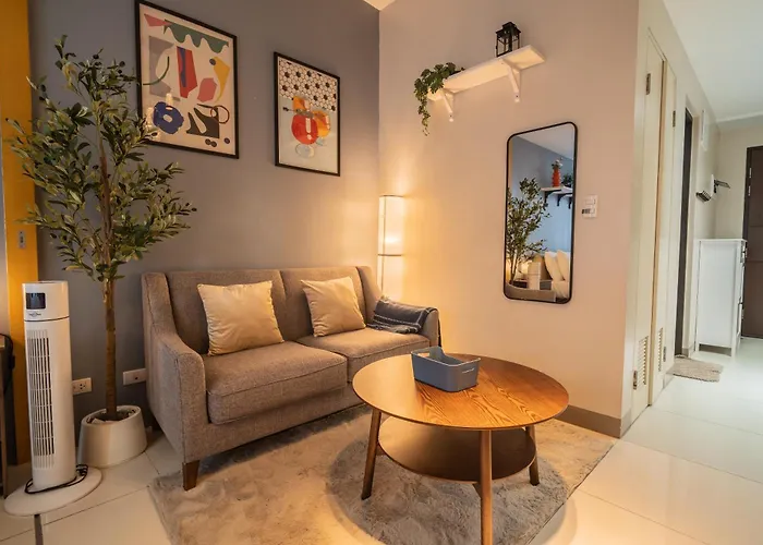 New! Tranquil & Cozy Wi-fi 350mbps Uptown Bgc Backhome5 Apartment